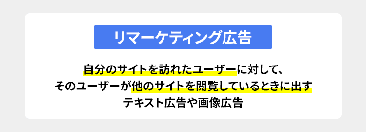 リマーケティング広告